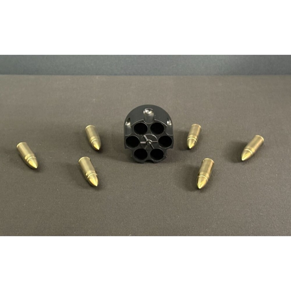 Bullet Whiskey Stones Revolver Gold Ice Cubes Spirits Cocktail Chilling Bar - Picture 4 of 9